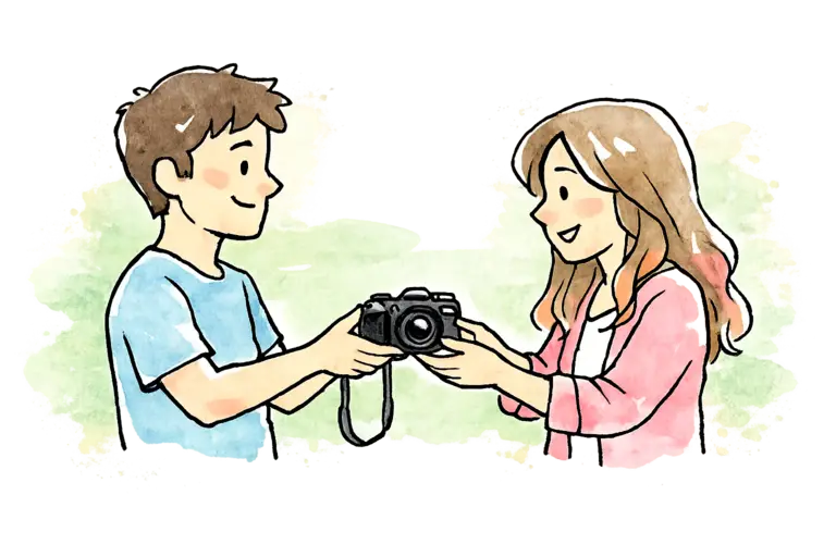 Friends sharing community